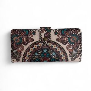 Elegant Floral Women's Clutch Wallet